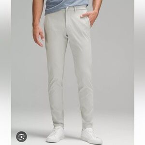 BNWT Lululemon Athletica Mens Slim Fit Commission Pant Grey